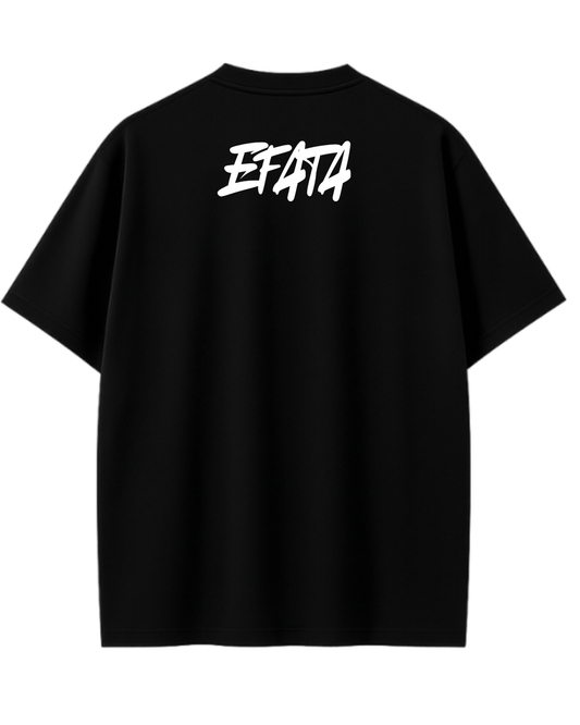 Camiseta Oversize Urbano – Éfata Edition negro