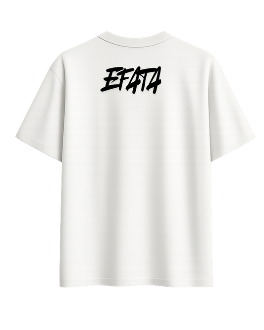 Camiseta Oversize Urbano – Éfata Edition blanco