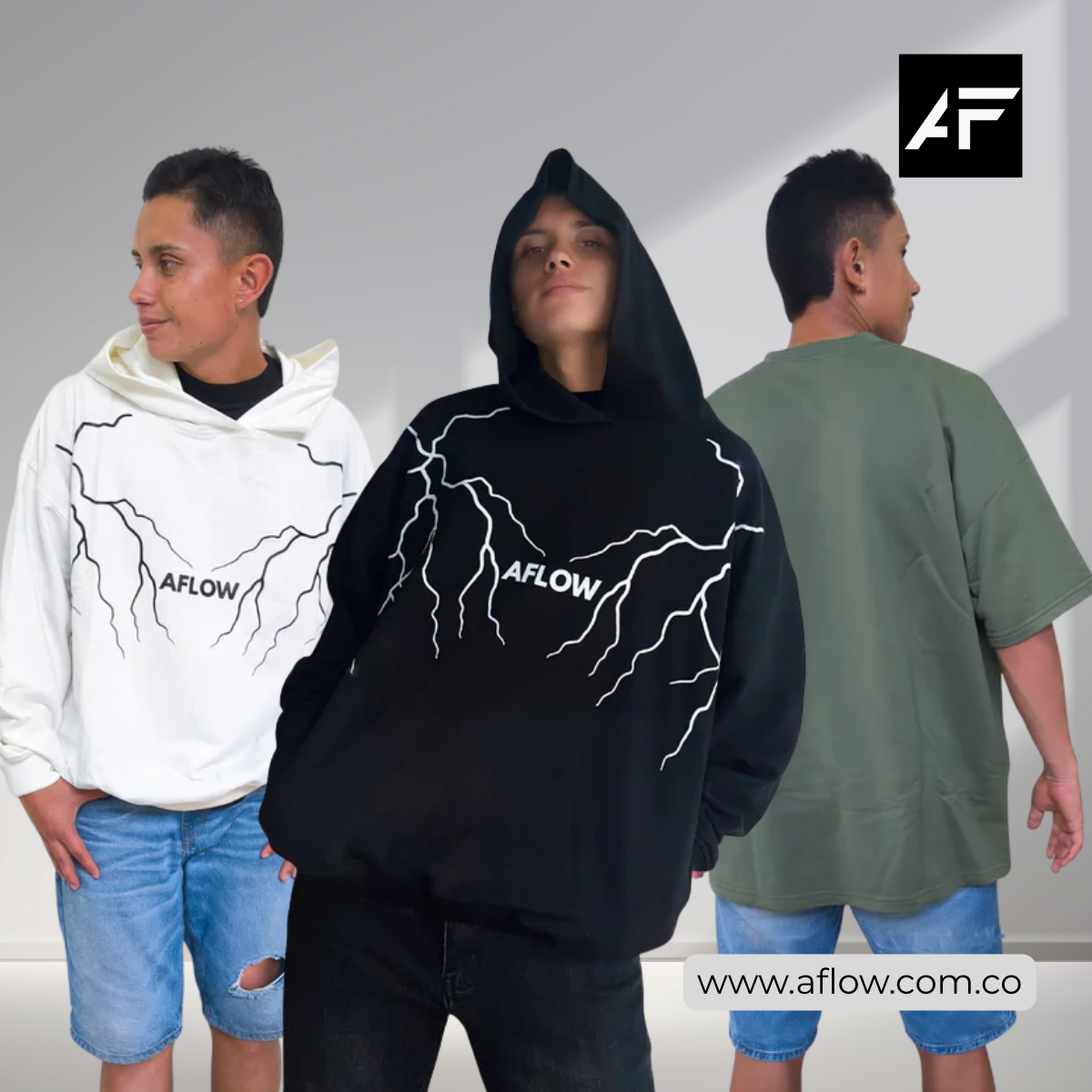 Todo el Estilo Oversize de AFLOW