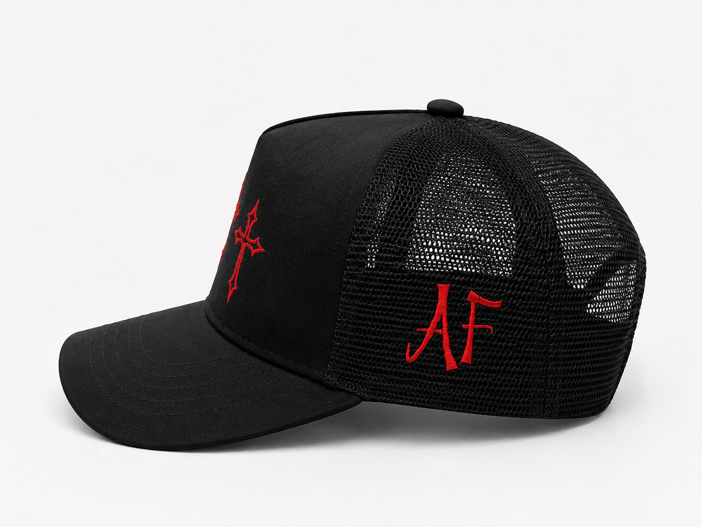 Gorra Trucker AFLOW | Triple Cross Red