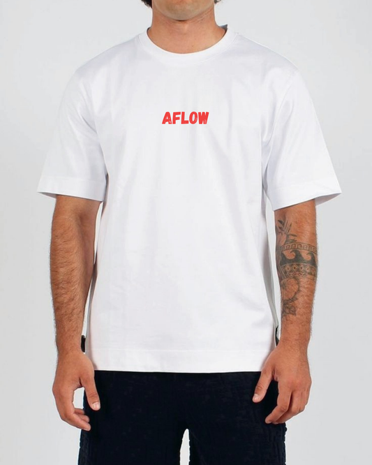 IGNORE THE NOISE™| Camiseta Oversize Blanca| AFLOW