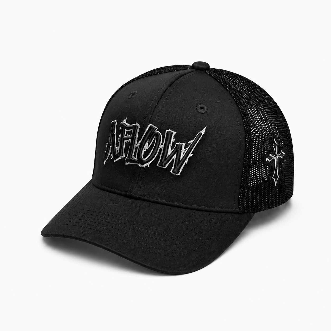 Gorra Trucker AFLOW Black Edition 777
